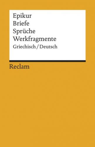 Briefe, Sprüche, Werkfragmente. Griech. /Dt 