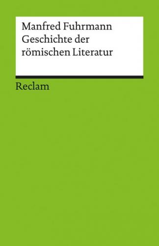 Geschichte der römischen Literatur 
