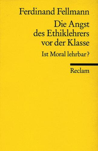 Die Angst des Ethiklehrers vor der Klasse 