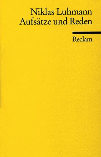 Aufsätze und Reden 