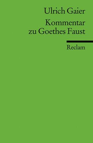 Kommentar zu Goethes "Faust" 