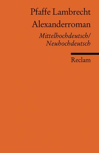 Alexanderroman. Mittelhochdt. /Neuhochdt. 