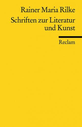 Schriften zur Literatur und Kunst 