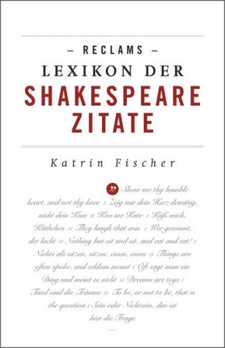 Reclams Lexikon der Shakespeare-Zitate 