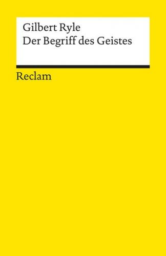 Der Begriff des Geistes 