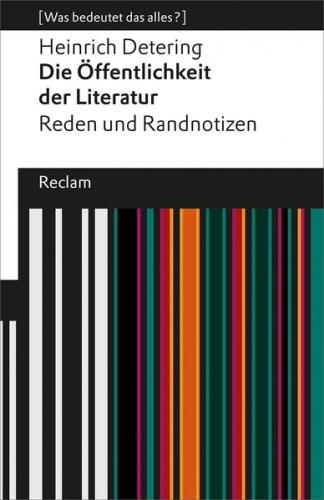 Die Öffentlichkeit der Literatur 