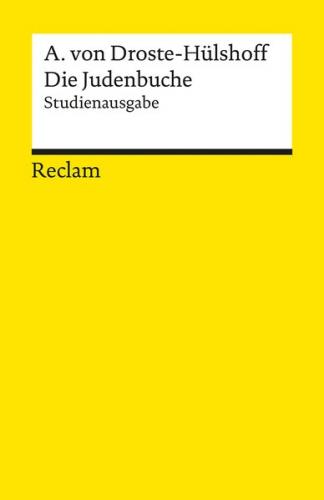 Die Judenbuche. Studienausgabe 