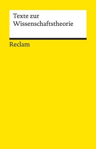 Texte zur Wissenschaftstheorie 