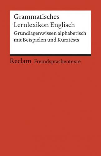 Grammatisches Lernlexikon Englisch 