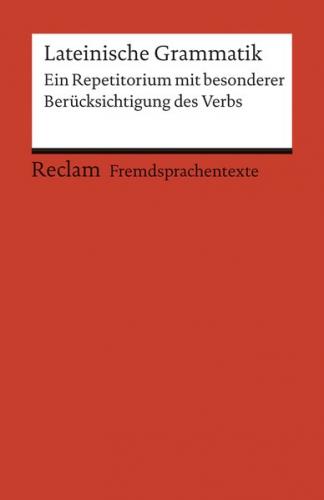 Lateinische Grammatik 