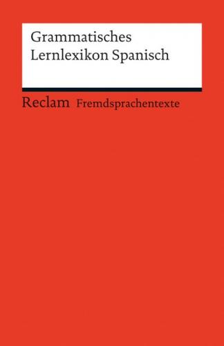 Grammatisches Lernlexikon Spanisch 