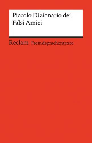 Piccolo Dizionario dei Falsi Amici 