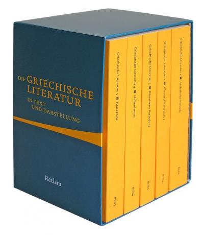 Die griechische Literatur in Text und Darstellung 