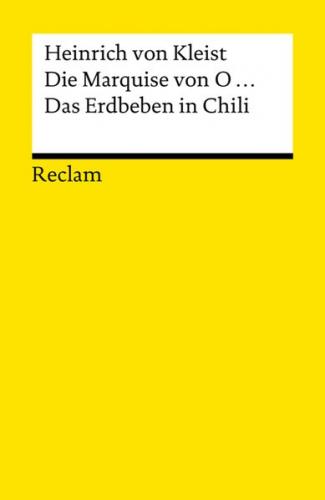 Die Marquise von O... . Das Erdbeben in Chili (Ebook - EPUB) 