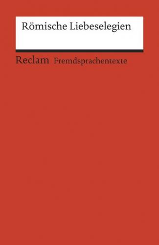 Römische Liebeselegien (Ebook - EPUB) 