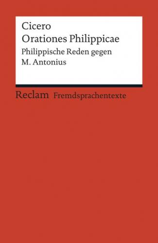 Orationes Philippicae (Ebook - EPUB) 
