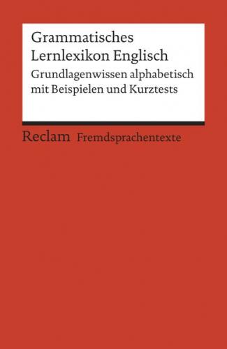 Grammatisches Lernlexikon Englisch (Ebook - EPUB) 