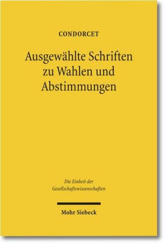 Ausgewählte Schriften zu Wahlen und Abstimmungen 