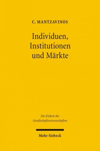 Individuen, Institutionen und Märkte 