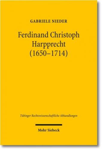 Ferdinand Christoph Harpprecht (1650-1714) 