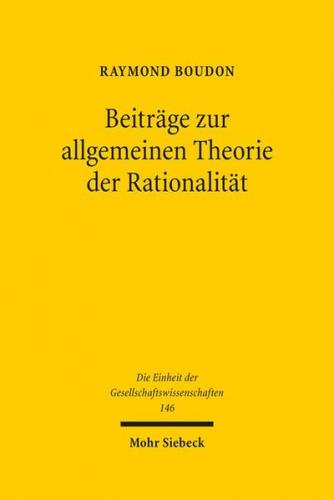 Beiträge zur allgemeinen Theorie der Rationalität 