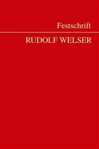 Festschrift Welser 