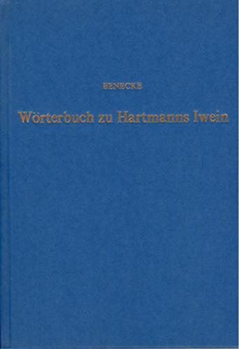 Wörterbuch zu Hartmanns Iwein. (Sändig Reprint) 