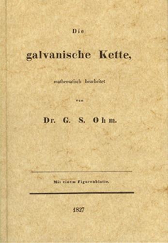 Die galvanische Kette, mathematisch bearbeitet 