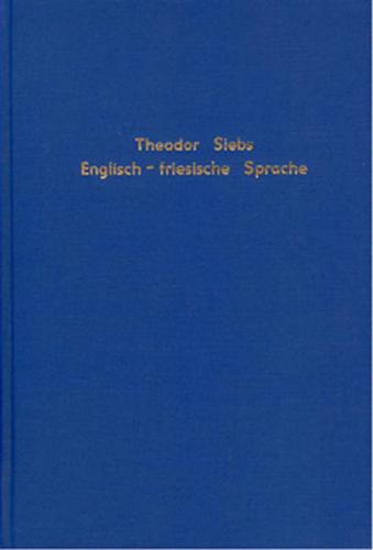Zur Geschichte der englisch-friesischen Sprache 