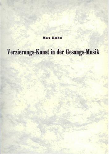 Die Verzierungs-Kunst in der Gesangs-Musik des 16.-17. Jahrhunderts (1535-1650) 