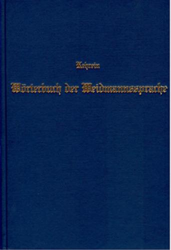 Wörterbuch der Weidmannssprache 