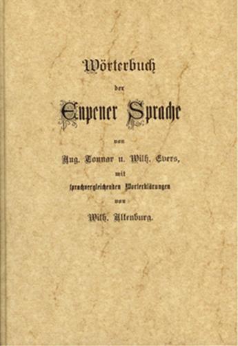 Wörterbuch der Eupener Sprache 