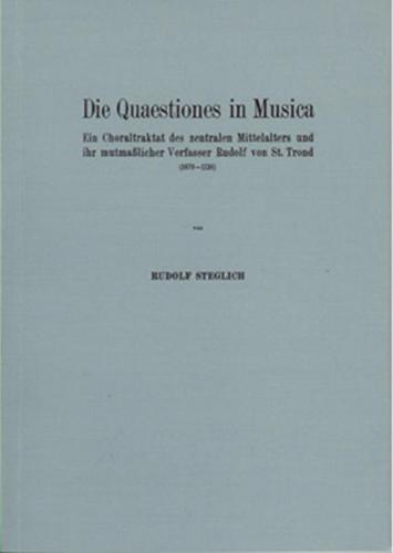 Die Quaestiones in musica 