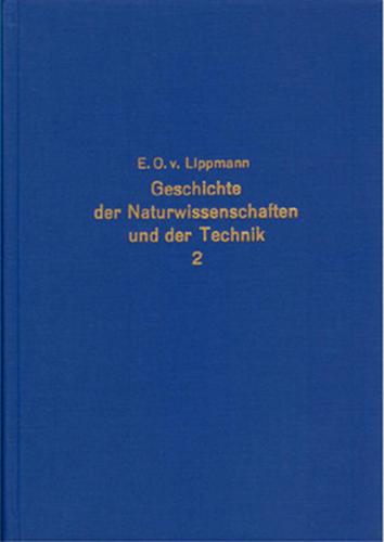 Beiträge zur Geschichte der Naturwissenschaften und der Technik - Band 2 