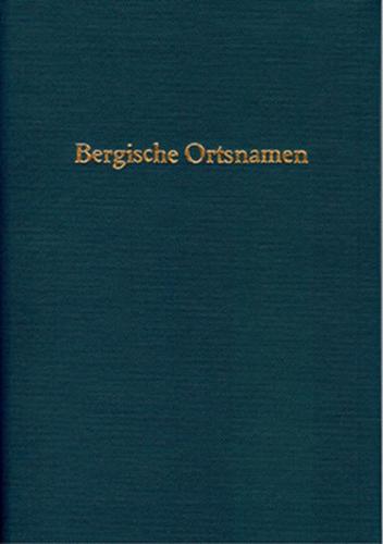 Bergische Ortsnamen 