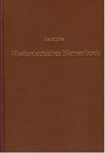 Niederdeutsches Namenbuch 