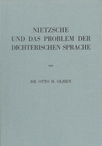 Nietzsche und das Problem der dichterischen Sprache 