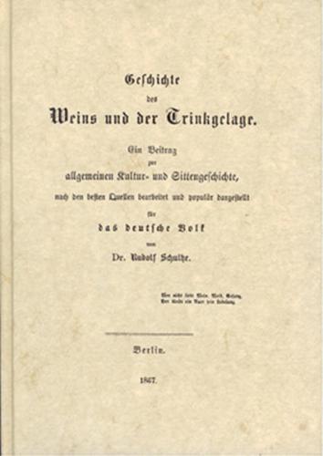 Geschichte des Weins und der Trinkgelage 