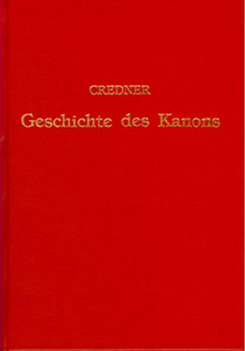 Zur Geschichte des Kanons 