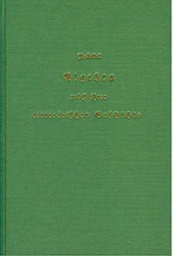 Algebra nebst ihrer litterarischen Geschichte 