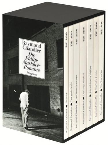 Die Philip-Marlowe-Romane in sieben Bänden in Kassette 