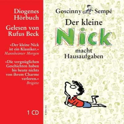 Der kleine Nick macht Hausaufgaben (Audio-CD) 