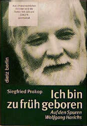Ich bin zu früh geboren 