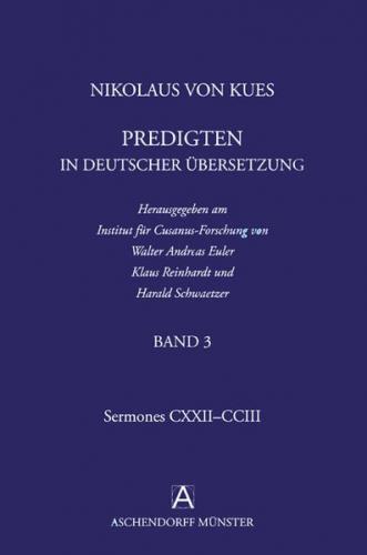 Nikolaus von Kues: Predigten in deutscher Übersetzung 
