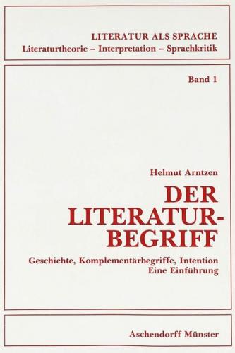 Der Literaturbegriff 