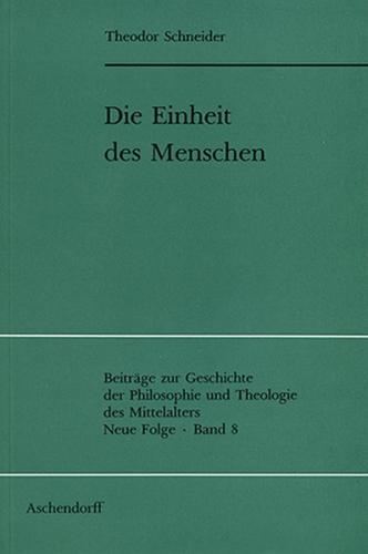 Die Einheit des Menschen 