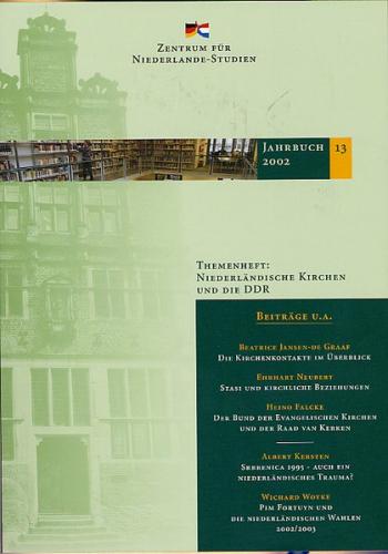Jahrbuch des Zentrums für Niederlande-Studien 