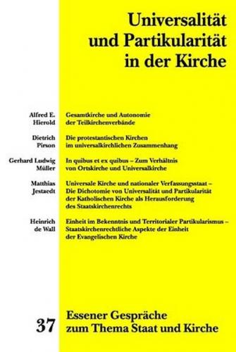 Essener Gespräche zum Thema Staat und Kirche 