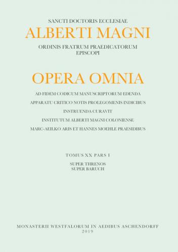 Alberti Magni Opera Omnia 
