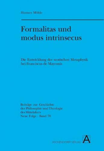 Formalitas und modus intrinsecus 